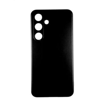 Imagem de Capinha Capa Case Compativel com Samsung Galaxy S24 Plus Silicone Macia Veludo Forro Interno Com Proteção De Câmera Preta