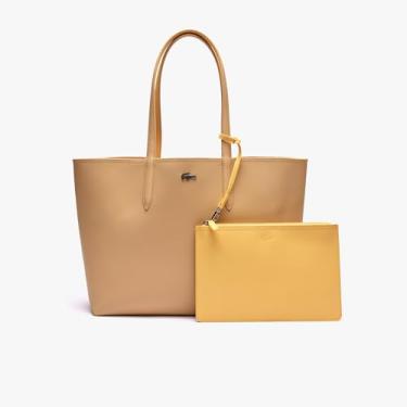 Imagem de Lacoste Bolsa de compras feminina Anna NF2142AA, Croissant Cornsilk, One Size