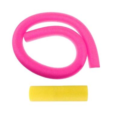 Imagem de Generic Macarrão de piscina, 59in espuma piscina macarrão flutua tubos de espuma esportes aquáticos aprendizagem acessórios piscina para crianças e adultos, Rosa Sólido