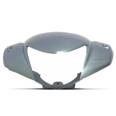 Imagem de Carenagem Do Farol Cromo Forte Biz 125 Ks / Es 2011 - 2015, PRATA JAPP