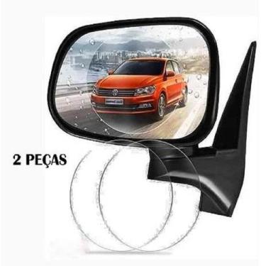 Imagem de Película Retrovisor Carro Anti Embaçante Respingo Chuva Kit Com 2 - St