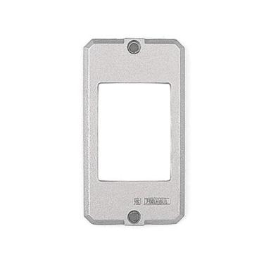 Imagem de Tampa 3 Teclas para Condulete 1/2 e 3/4 Alumínio Tramontina, Cinza