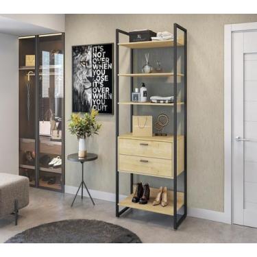 Imagem de Closet aberto Porto - Com gavetas - Natura - Móveis Belo