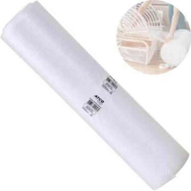 Imagem de Plástico Bolha Bobina 60 cm x 10 metros Transparente - tecbol