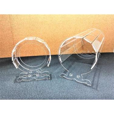 Imagem de Expositor Para Tiaras + Expositor Individual Em Acrílico Cristal. - Ac