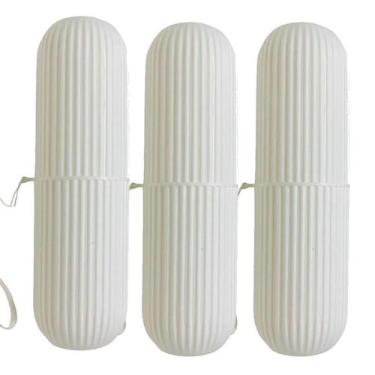 Imagem de Porta Escova De Dente Estojo Multiuso Para Viagem 3 Unidades - Ladiv, 