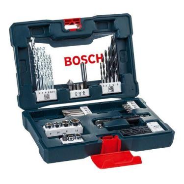 Imagem de Kit Jogo De Brocas E Bits Bosch V-line 41 Peças Com Maleta, 41 peças