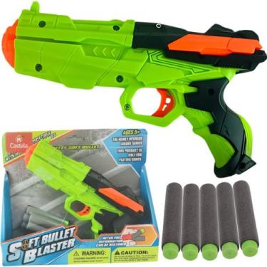 Imagem de Brinquedo Lançador Dardos Soft Bullet Blaster Divertido Castela - Cast
