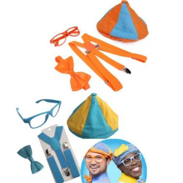 Imagem de Blippi Juca Infantil Kit Acessórios Diversão Envio rápido - Mega toys,