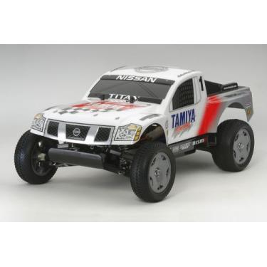 Imagem de Automodelo rc tamiya nissan titan rtr escala 1/10 elétrico, Branco