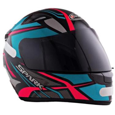 Imagem de Capacete Ebf Spark Spider Dragon Mais Viseira Fumê 2.2mm, Spider Tiffa