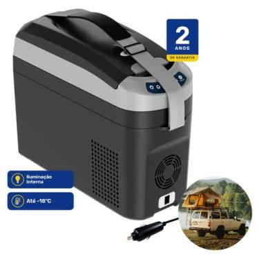 Imagem de Geladeira Portátil P/Viagens 18 Litros 12v/24v Elber
