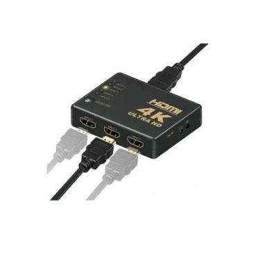 Imagem de Chave Seletora Hdmi 5 x1 com Controle - Casa Sertaneja Eletro