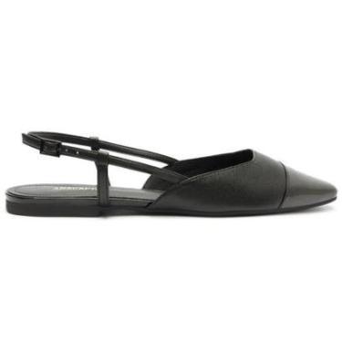 Imagem de SAPATILHA SLINGBACK PONTA PRETA VERNIZ PRETA C 30356 0014 0001 ANACAPRI-Feminino
