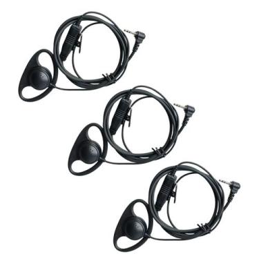 Imagem de Kit 3 Fones Concha Para Rádio Motorola P1 WalkTalk T210BR T470BR T38BR
