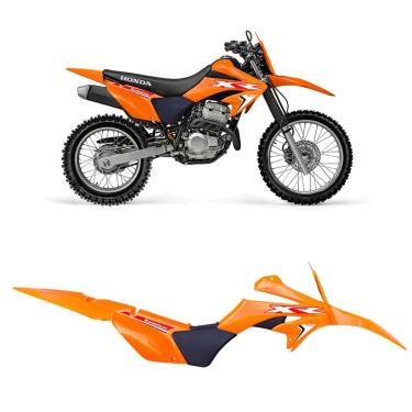 Imagem de Kit Plástico Carenagem Amx Sport Xr 250 Tornado Argentina C/ Adesivo Number