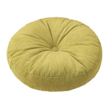 Imagem de Ｂｅｓｇａ Almofada de ioga travesseiro de meditação portátil travesseiro redondo de piso para o quarto home sofá cadeira de cama carro, Verde