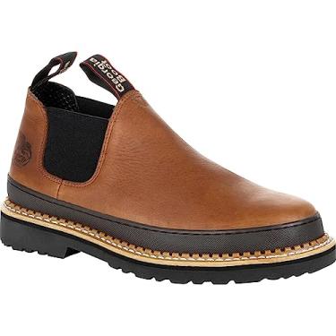 Imagem de Georgia Boot Sapato masculino Georgia Giant Revamp Industrial, marrom, 46 largo EUA, Marrom, 13 Wide