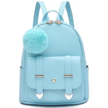 Imagem de Mini Mochila Azul Claro I IHAYNER - Moda e Estilo