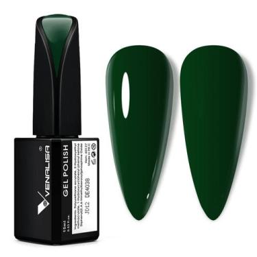 Imagem de Verniz de Unhas VENALISA Emerald Green 15ml - Soak Off UV LED