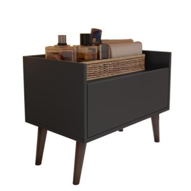 Imagem de Gabinete com Pés anti humidade  para Banheiro Lavabo 60cm em MDP  Core