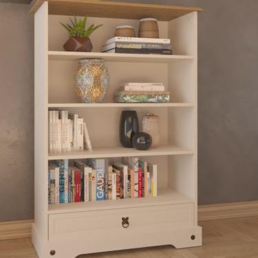 Imagem de Estante Baixa 119,5x82,5cm 1 Gaveta Smile