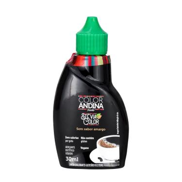 Imagem de Adoçante Stevia Líquido 100% Natural Color Andina 30ml