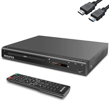 Imagem de Leitor de dvd Slim Região-free hdmi, leitor cd, porta usb, saídas AV/Coaxial