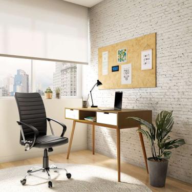 Imagem de Cadeira de Escritório Diretor Giratória Urk Preta