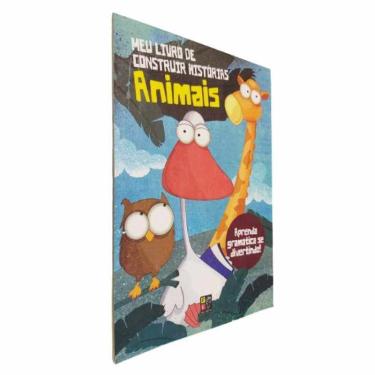 Imagem de Livro Infantil Meu Livro de Construir Histórias Animais