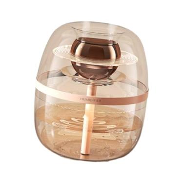 Imagem de IEUDNS Umidificador de ar pessoal Bico duplo de umidificador fácil de limpar silencioso com umidificador de névoa legal leve e leve para a casa da mesa, Rosa