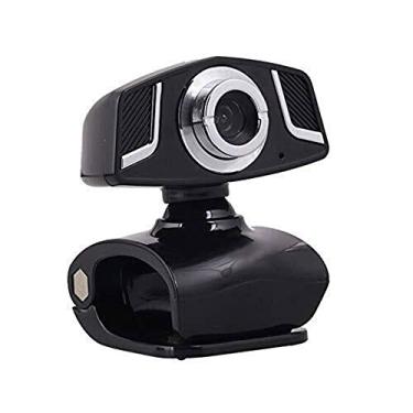 Imagem de Webcam HD pode girar 2 megapixels foco manual câmera de computador USB laptop câmera desktop microfone embutido ganho de luz fraco usado para gravação de vídeo chamadas de vídeo.