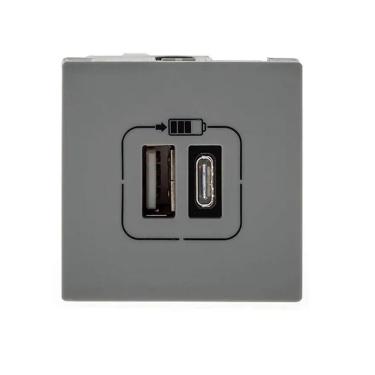 Imagem de Pial Plus+ Módulo USB Duplo Tipo A+ Tipo C 3a 615095CZ