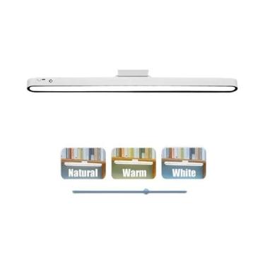 Imagem de Lâmpada De Mesa Magnética De 48 Cm USB Recarregável LED Luz De Leitura