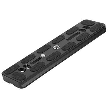 Imagem de Placa de liberação rápida de liga de alumínio com acessório de parafuso de 1/4in para arca montagem ballhead profissional CNC CNC Durável Câmera leve de tripé de tripé rápido (150mm)