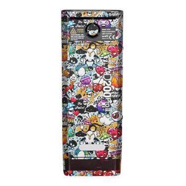 Imagem de Para Godox AD200 Pro II câmera de bolso flash estroboscópio película de vinil película protetora protetor protetor casaco fotografia acessórios AD200 Pro II (grafite branco)