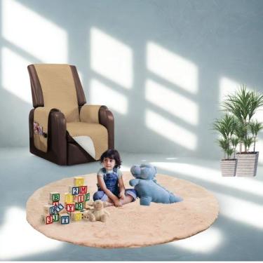 Imagem de Capa Poltrona 1 Lugar Reversível Manu Matelada - MR ENXOVAIS