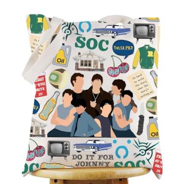 Imagem de G2TUP Sacola musical externa Ponyboy & Johnny Fsns Gift Out-side Shoulder Bag Musical Merch (Hard To Write TG)