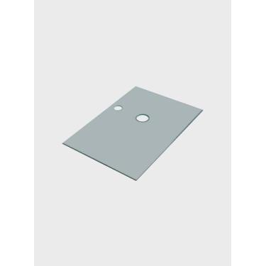 Imagem de Tampo de Vidro para Gabinete Banheiro Moscou 50 x 35 x 0,6 cm - On Móv