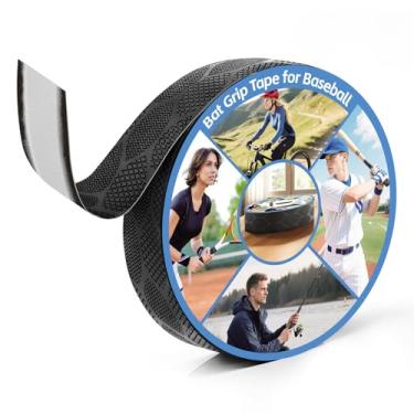 Imagem de Maylanny Fita adesiva para taco de beisebol profissional - PU pré-cortado com adesivo para iniciantes e fita de acabamento livre – Amortecimento superior e aderência antiderrapante para beisebol