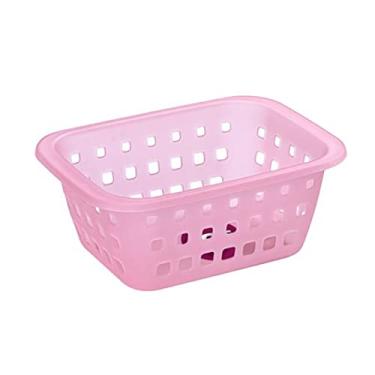 Imagem de Ordene - Cesto Plástico Organizador Médio de 3​​ Litros, Cor Rosé, Linha Log