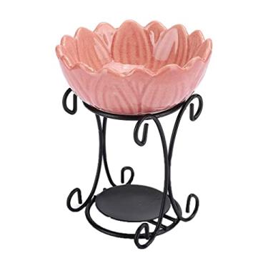 Imagem de Aquecedor de cera de aromaterapia, queimador de óleo essencial multiuso para quarto, banheiro, sala de estar