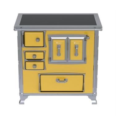 Imagem de Fogao a Lenha GII N 1 Gab Sec Xviii Premium Amarelo SD