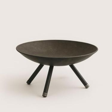 Imagem de Lareira Externa A Lenha Portátil Em Aço Rústica(55cm)