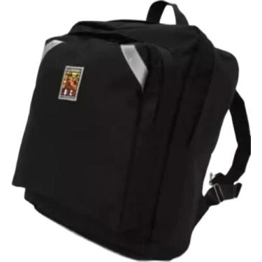 Imagem de Mochila Lona Motoboy Reforçada Moto Cachorro Locco ( M )