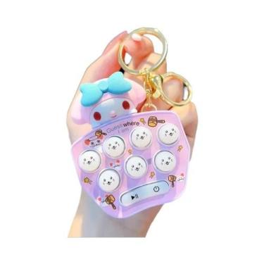 Imagem de Console De Jogo Mini Portátil Kawaii Hello Kitty Sanrio, Chaveiro Whac