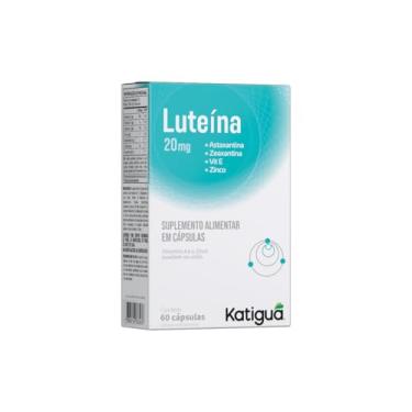 Imagem de Katiguá, Luteína, Com Astaxantina, Zeaxantina, Vitamina E, Zinco, Sem Sabor, 60 Cápsulas rígidas • 30 doses