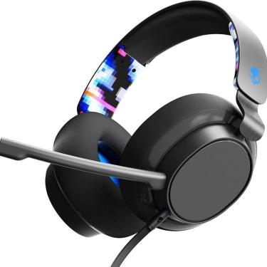 Imagem de Headset Gamer Skullcandy SLYR Com Fio Xbox Ps5 Pc Azul