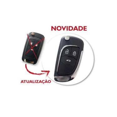 Imagem de Chave Canivete Reposição Chevrolet Onix Sonic Spin Prisma S10 Colbat C
