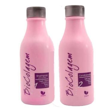 Imagem de Kit Pós Progressiva Shampoo E Máscara Hidratação Profunda - Manga Rosa